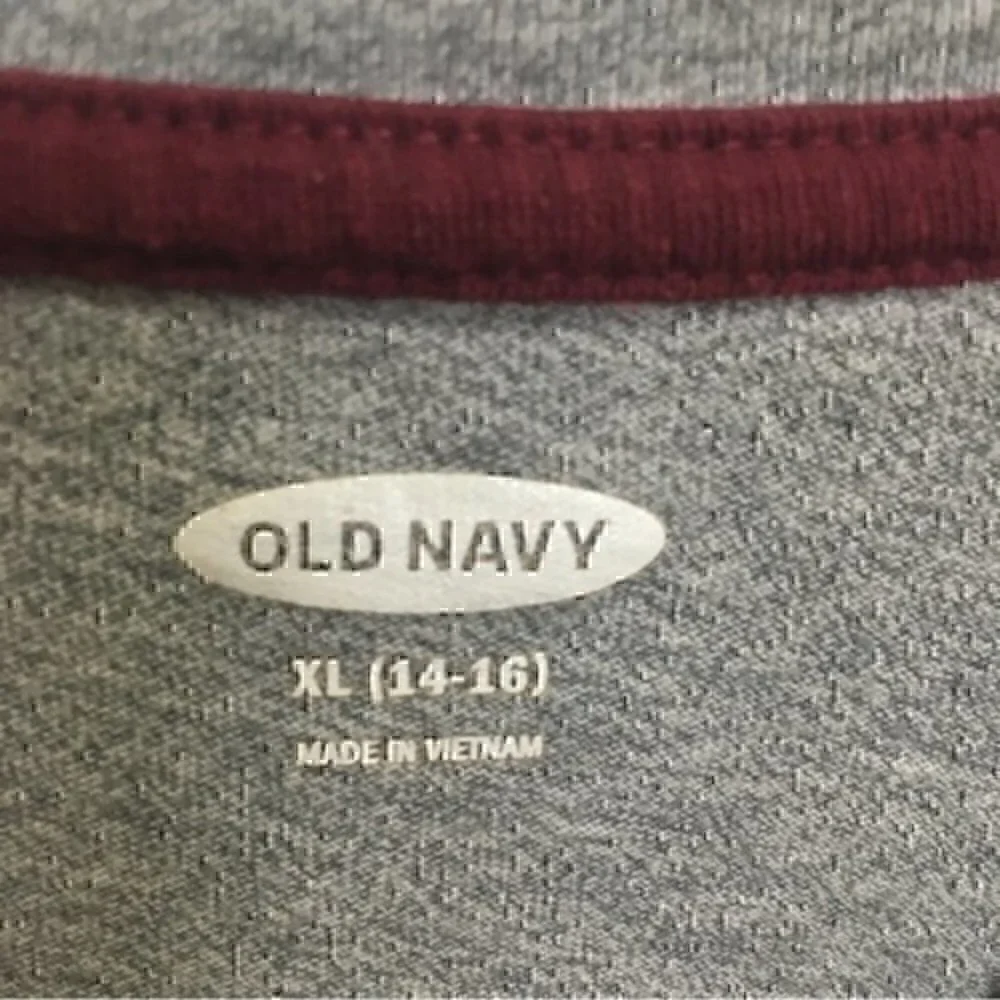 Old Navy boys size X-Large gray T-shirt NWOT